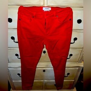 Pistola Red skinny jeans.